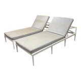 Janus Et Cie Azimuth Chaise Lounges, Pair For Sale