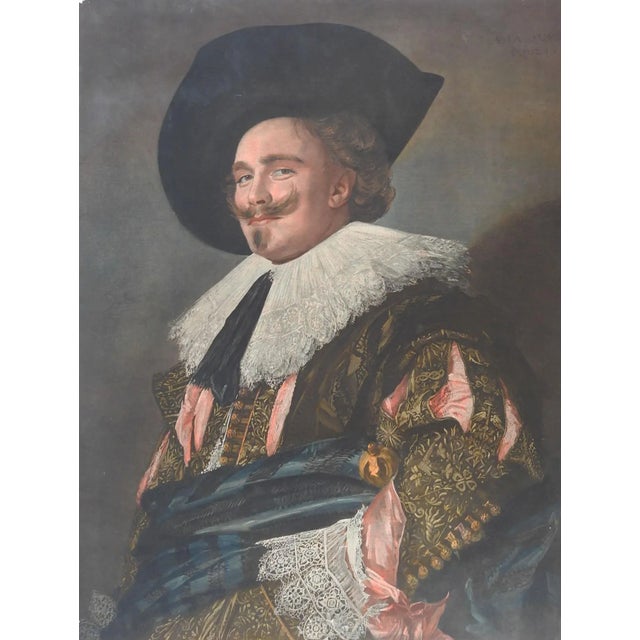 Early 20th Century Vintage Lithograph Franz Hals Laughing Cavalier For Sale - Image 5 of 5