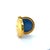 Metal Rare Antique Essex Crystal Butterfly Locket Pendant 22k Yellow Gold For Sale - Image 7 of 7