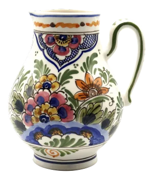 Vintage Dutch Delft Wine Jug