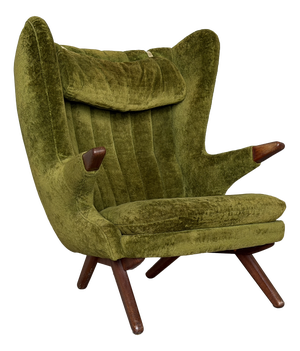 Mid-Century Modern Model 91 Bear Lounge Chair in Teak by Svend Skipper, 1950s