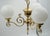 Glass Vintage Art Deco Style Ceiling Chandelier For Sale - Image 7 of 9
