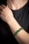 Emerald Beaded Faceted Emerald and Diamond Bracelet For Sale - Image 8 of 8