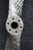 Pair of antique Paragon propellers featuring hammered metal blades with a distinctive dimpled surface and central mounting...