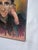 Vintage Mid Century Expressionist Male Portrait Original Oil Painting in Maroon, Ochre and Green For Sale - Image 9 of 12