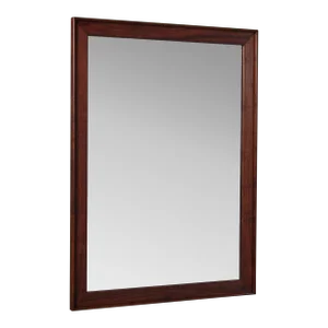 Glenn of California Rectangular Walnut Wall Mirror by John Kapel