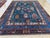 Tribal Vintage Teal Wool Kazak-Style Tribal Rug 9 X 13 For Sale - Image 3 of 17