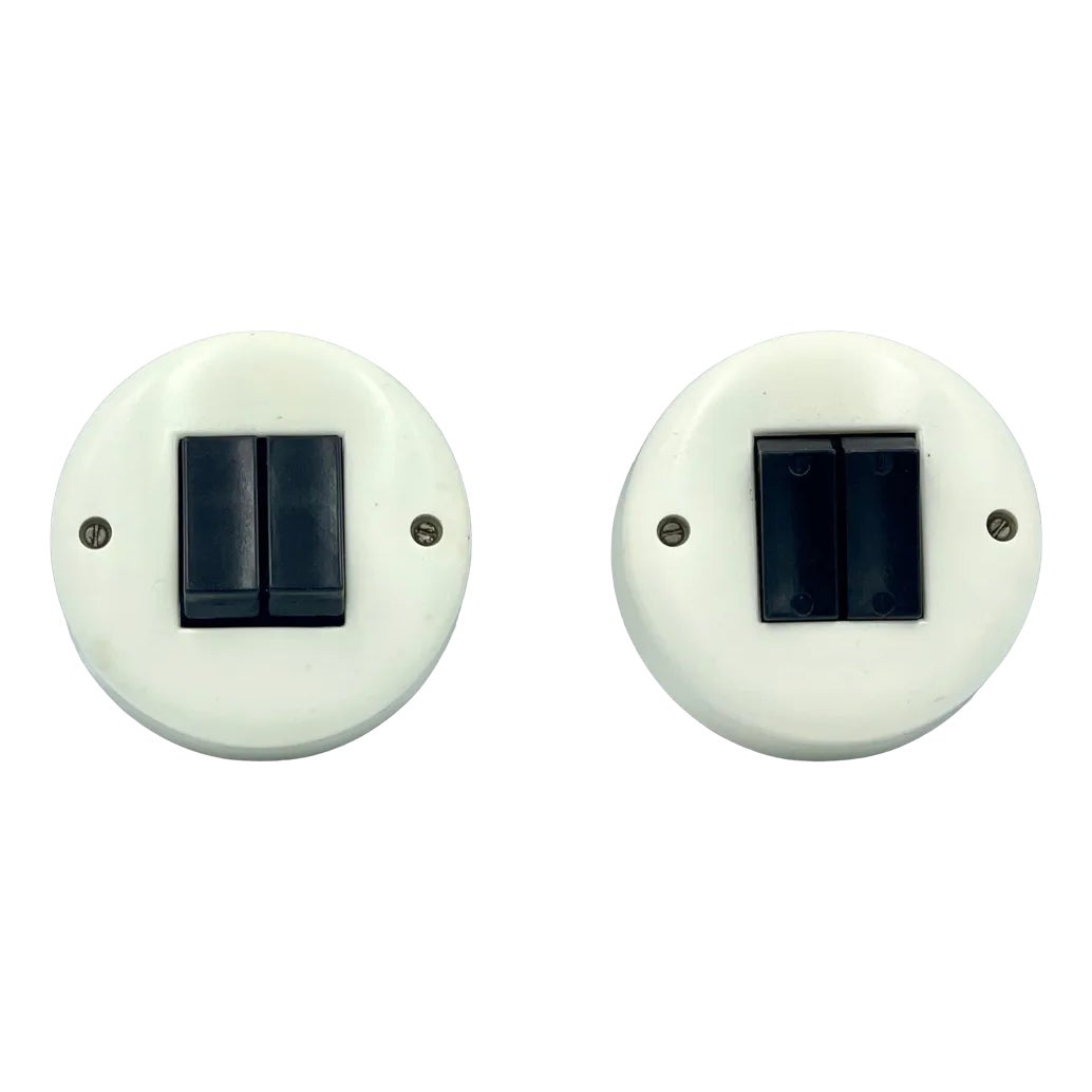 Bakelite Light Switches, 1940s, Set of 2 Chairish