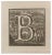 Letter b is an etching realized by luigi vanvitelli. The etching belongs to the print suite “antiquities of herculaneum...