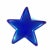 Cobalt Blue Glass Art Star Design Trinket Plate For Sale In Portland, ME - Image 6 of 9