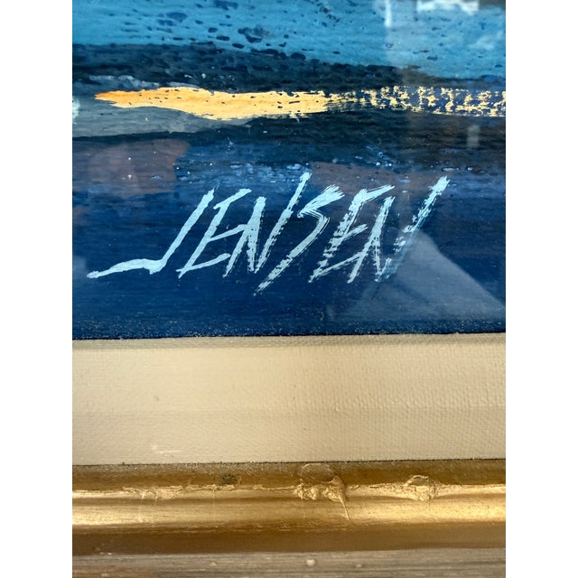 Robert Jensen Landscape Painting, Signed For Sale - Image 4 of 12