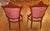 Pair of Jelliff Victorian 19th Century Walnut Carved Damask Fabric Side Chairs For Sale In New York - Image 6 of 12