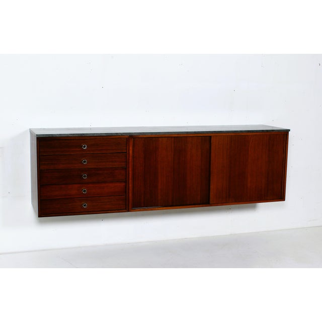 Floating Side Board by Osvaldo Borsani for Tecno, 1970s For Sale - Image 6 of 15