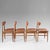 1960s Scandinavian Wood Dining Chairs in the the style of Hans J. Wegner, 1960s, Set of 4 For Sale - Image 5 of 14