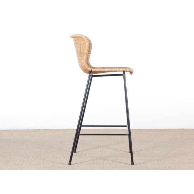 C603 Stool Bar by Yuzuru Yamakawa, 1950s For Sale - Image 3 of 12
