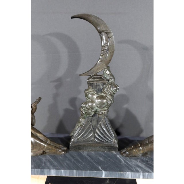 Brown Pierrot and Columbine, Early 20th Century, Regula For Sale - Image 8 of 18