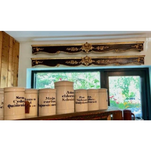 French Country Mid 19th Century Pair of French Louis Valances For Sale - Image 3 of 10