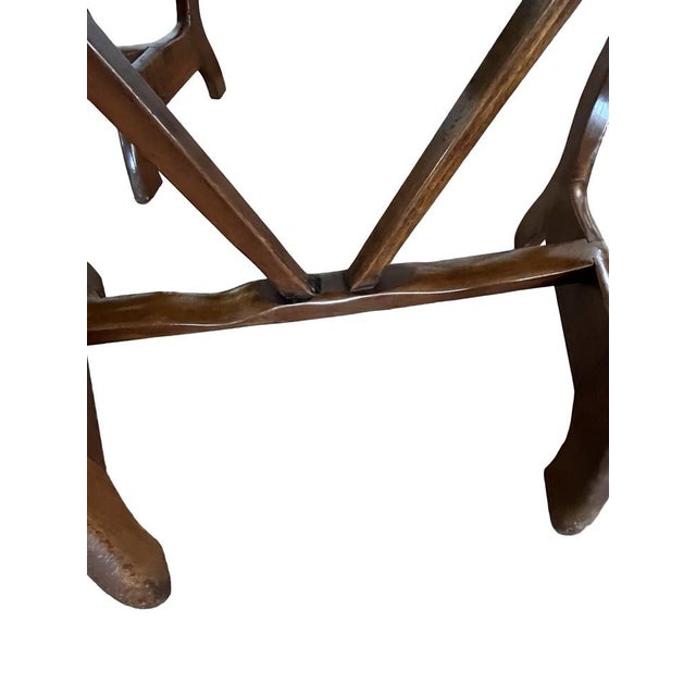 Italian Demi Lune Console Tables in Walnut, Set of 2 For Sale - Image 15 of 18