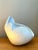 Early 21st Century Vintage White Ceramic Sculptural Bowl For Sale - Image 5 of 12