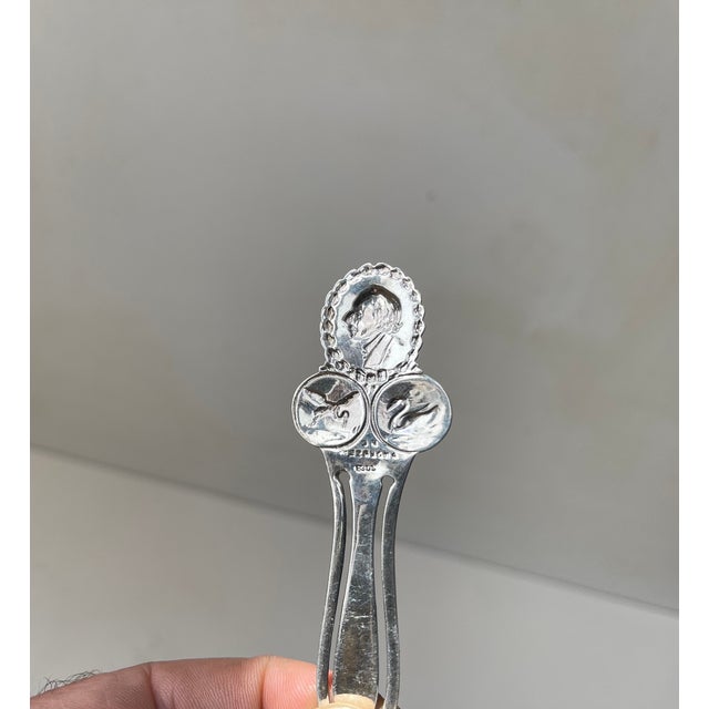 Danish Silver H. C. Andersen Bookmark, 1920s For Sale - Image 3 of 5