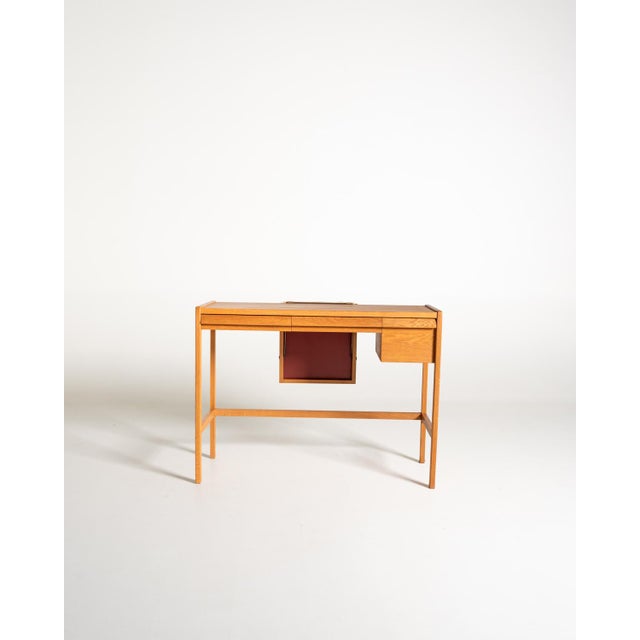 Vintage Oak Dressing Table, 1960s For Sale - Image 4 of 11