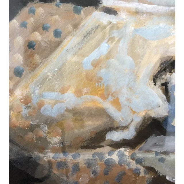 1970s Emilio Maria Beretta, Table servie, 1970, Gouache on Paper, Framed For Sale - Image 5 of 9