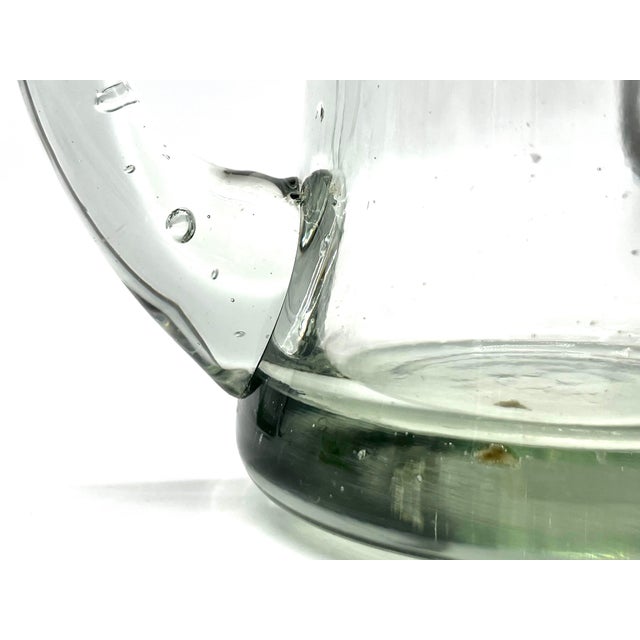 Glass Mid-Century Modern Brutalist Studio-Glass Tankards in the style of Erik Höglund from Kosta Boda, 1960s, Set of 3 For Sale - Image 7 of 18