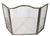 Early 20th Century Vintage Arts and Crafts Three Fold Fireplace Screen Spark Guard For Sale - Image 5 of 13