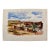 Henry Emil Salloch Original Watercolor on Paper Native American Hogan Settlement, 1971. For Sale