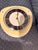 Mid-Century Modern Vintage Mauthe German Ceramic Wall Clock 1950s Yellow Daisy MCM Working 10x9 For Sale - Image 3 of 10