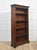 Brown Oak Open Bookcase, 1890s For Sale - Image 8 of 8