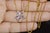 Metal Late 20th Century Certified Natural 1.23cts Pink Sapphire & Diamond Floral Solid 18k Yellow Gold Necklace For Sale - Image 7 of 13