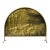 Mid-Century Repoussé Birddog Fire Screen For Sale