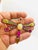 Late 20th Century Bochic “Orient” Vintage Sapphire, Opal & Ruby Brooch Set In 18K Gold & Silver For Sale - Image 5 of 11