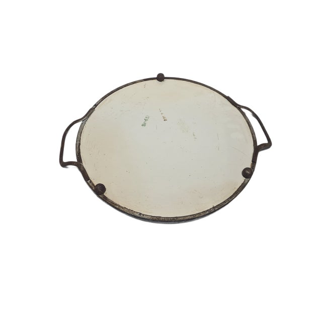 Art Nouveau Porcelain Tray, 1890s For Sale - Image 11 of 12