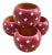 Red Star Patriotic Wood Napkin Rings - Set of 4 For Sale