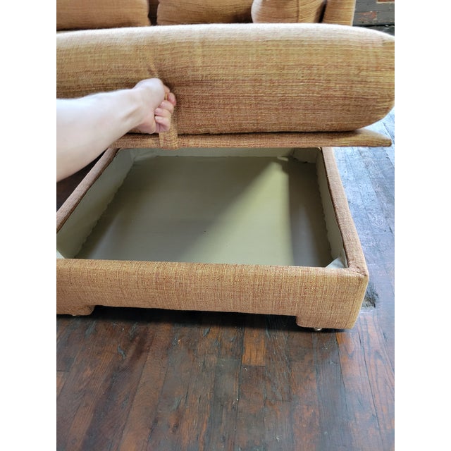 1970s Parsons Style Modular Sectional Sofa, 10 Pc For Sale - Image 9 of 12