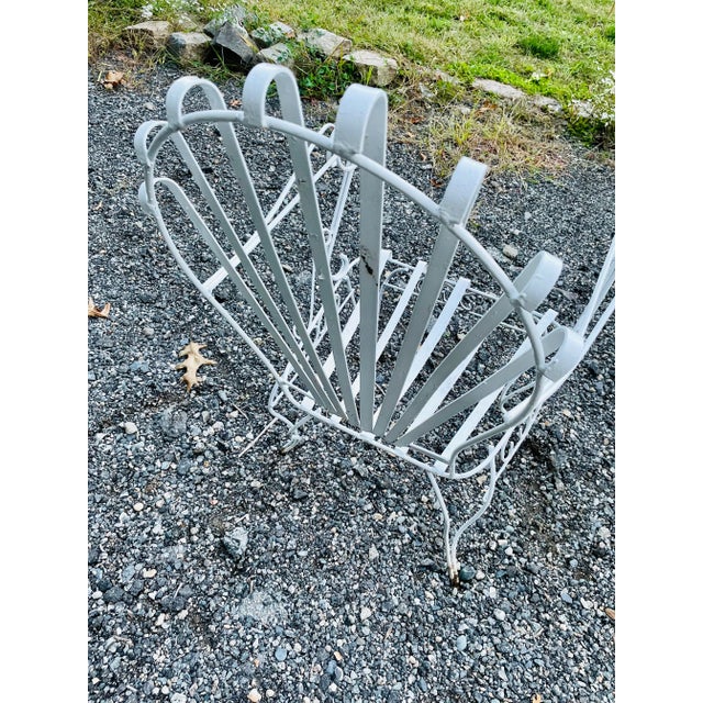 View the largest selection of vintage wrought iron patio furniture at our shop on Chairish by visiting here:...