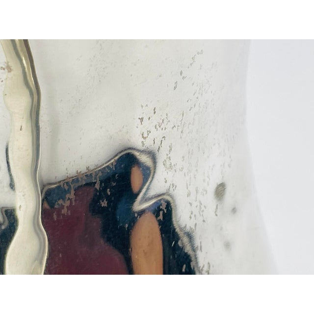 1960s Mid-Century Modern Los Castillo Taxco Silver-Plated Brass Pitcher For Sale - Image 15 of 18