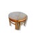 Mid-Century Nesting Tables in Teak with Smoked Glass Tops, 1960s, Set of 4 For Sale - Image 4 of 9
