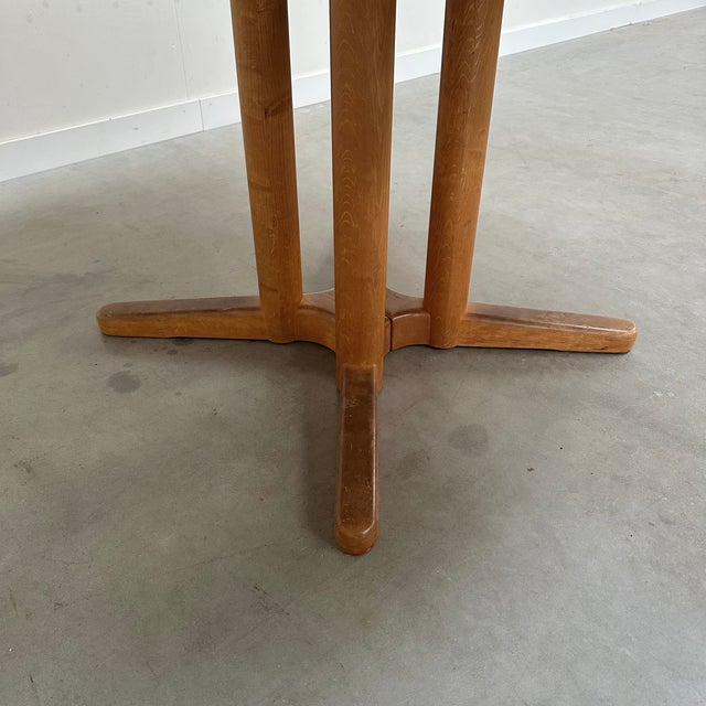 Brown Extendable Dining Table attributed to Rainer Daumiller, Denmark, 1970s For Sale - Image 8 of 12