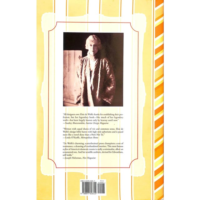 Traditional "The House in Good Taste" 2004 De Wolfe, Elsie For Sale - Image 3 of 9