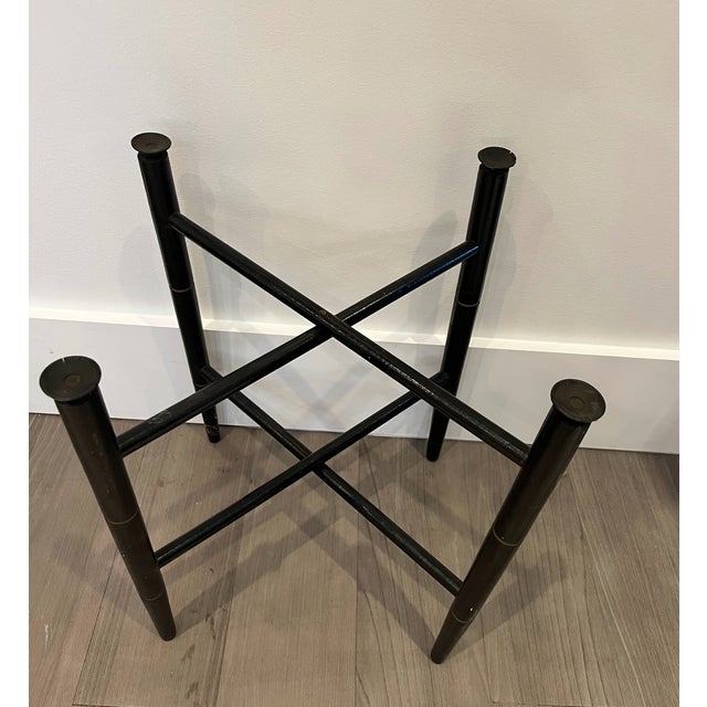 Mid 19th Century 19th Century Hand Painted Oval Tole Tray With Floral Motifs For Sale - Image 5 of 5