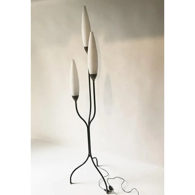 French Floor Lamp from Maison Lunel, 1950 For Sale - Image 10 of 10