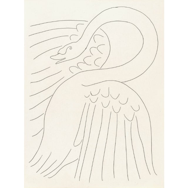 Artist: Henri Matisse (after) Country: France Title: Le Cygne Medium: Facsimile 123 Marks: Not signed, not numbered Paper...