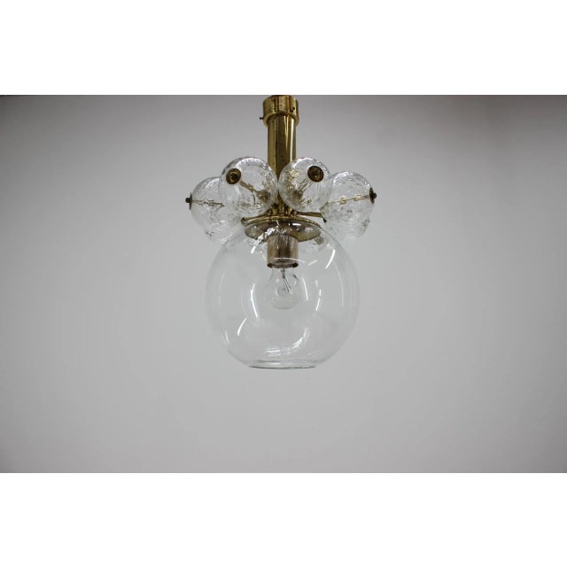 Mid-Century Modern Mid-Century Pendant Lamp from Kamenický Šenov, 1970s For Sale - Image 3 of 8