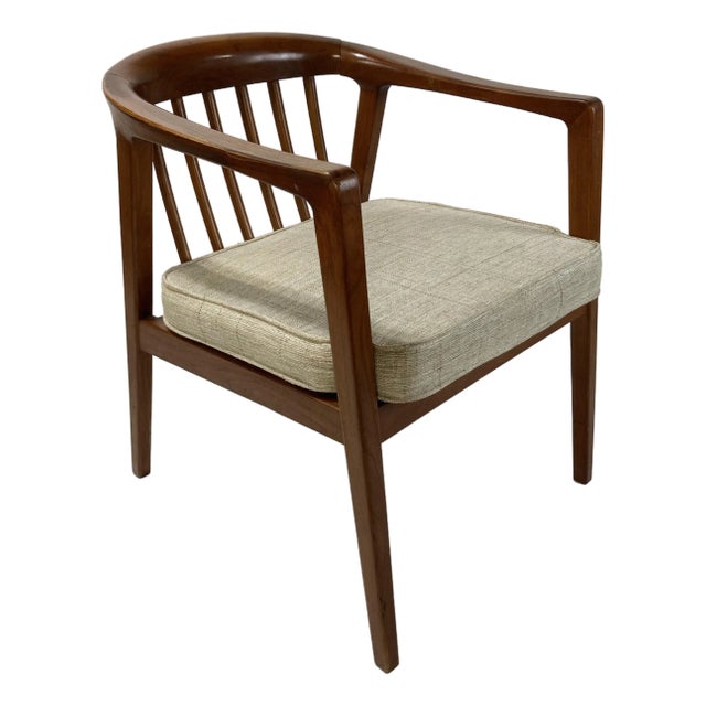 Vintage Folke Ohlsson for Dux MCM Danish Modern Arm Chair For Sale