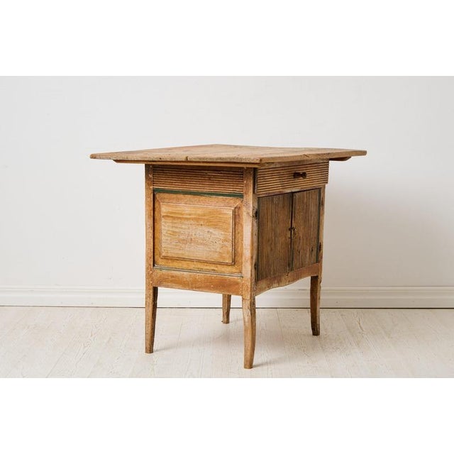 Antique Swedish Sideboard in Pine, 1820 For Sale - Image 5 of 11