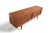 Mid 20th Century Bernhard Pedersen Teak Tambour Door Credenza, Attributed For Sale - Image 9 of 10
