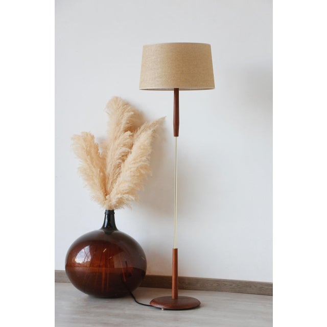 Vintage Teak Floor Lamp, 1960s For Sale - Image 17 of 17